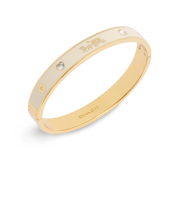 Signature Horse & Carriage Bangle Bracelet