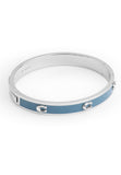 37479243RHO-Signature C Enamel Bangle Bracelet-Blue