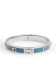 37479243RHO-Signature C Enamel Bangle Bracelet-Blue