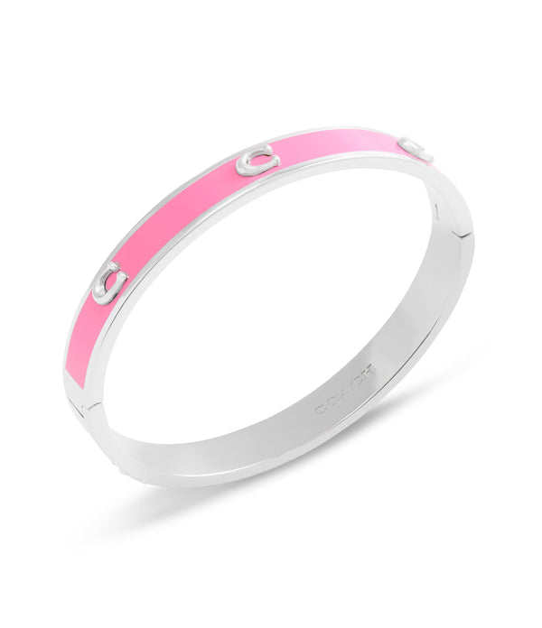 Signature C Enamel Bangle Bracelet