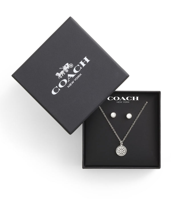 Signature Quilted Coin Jewelry Set
