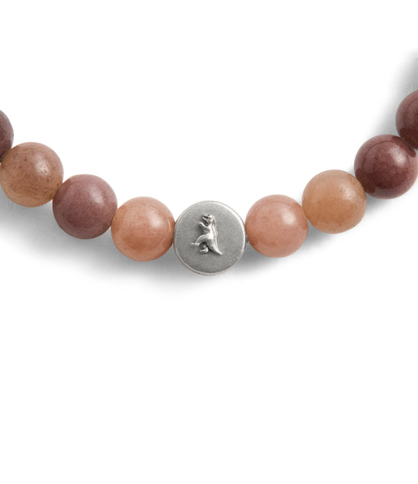 Men'sSignature Jade Bead Stretch Bracelet