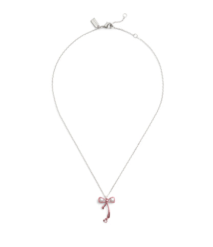 37491613RHO-Bowtique Pearl Pendant Necklace-Pink