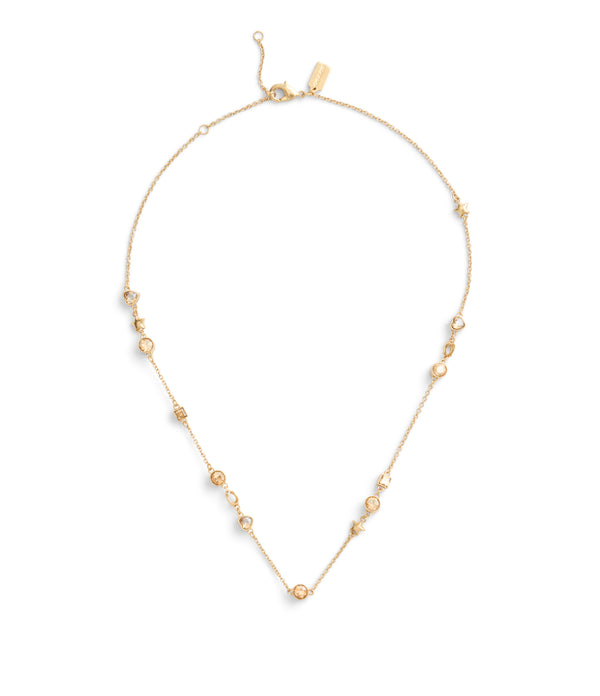 Signature Star & Heart Station Necklace