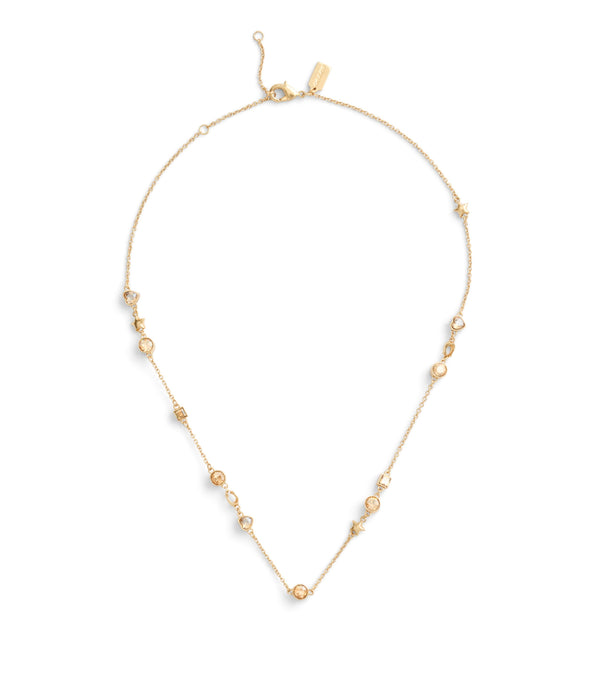 Signature Star & Heart Station Necklace