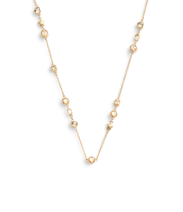 Signature Star & Heart Station Necklace