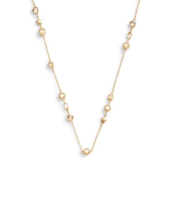 Signature Star & Heart Station Necklace