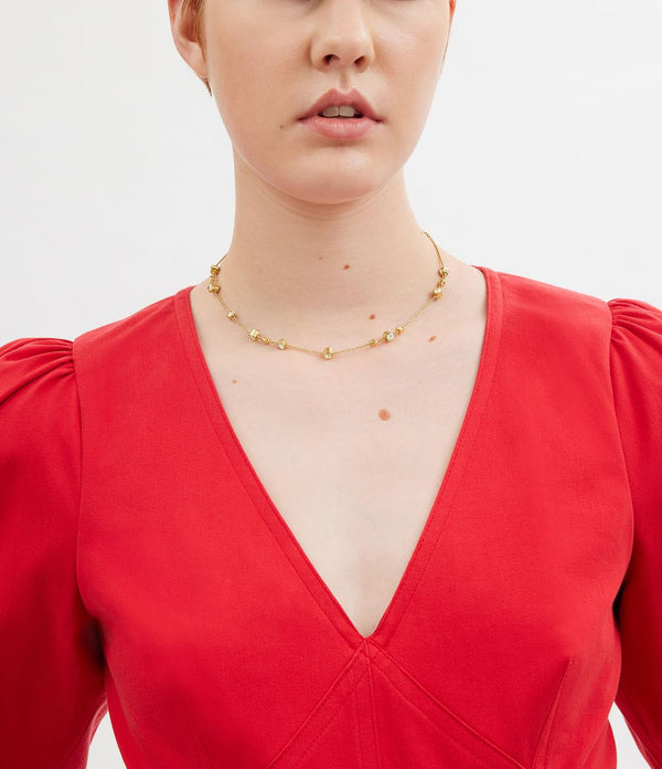Signature Star & Heart Station Necklace