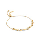 37491622GLD-Signature Star & Heart Slider Bracelet-Crystal