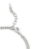 37491624RHO-Signature ID Link Bracelet-Rhodium