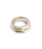 Signature Hallmark Tubular Band Ring Set