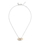 Signature Tubular Rondelle Pendant Necklace