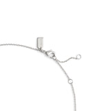 37491641TWO-Signature Tubular Rondelle Pendant Necklace-Twotone