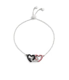 Signature Heart Link Slider Bracelet