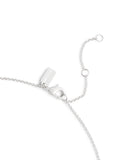 37493100RHO-Signature Coin Pendant Necklace-Rhodium