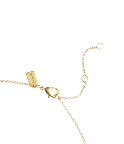 37493112GLD-Signature C Stone Pendant Necklace-Crystal