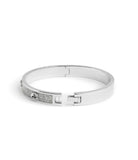 37493412RHO-Signature C Glitter Bangle Bracelet-Crystal