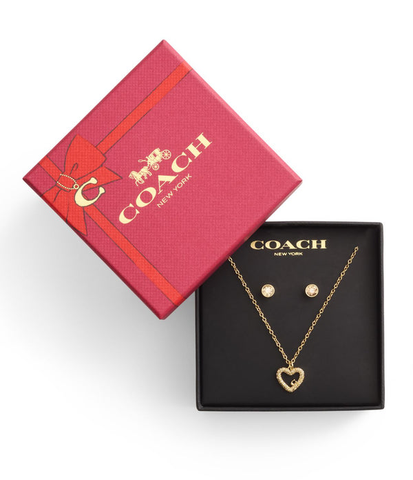 Signature Pavé Heart Jewelry Set