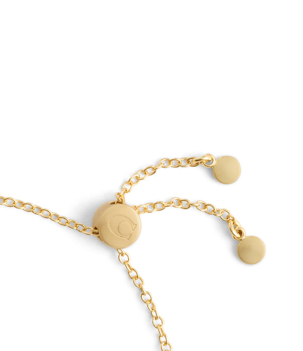 Signature Pav Heart Slider Bracelet
