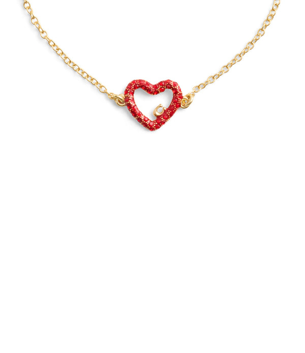 Signature Pavé Heart Slider Bracelet