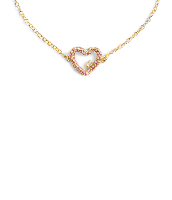 Signature Pavé Heart Slider Bracelet