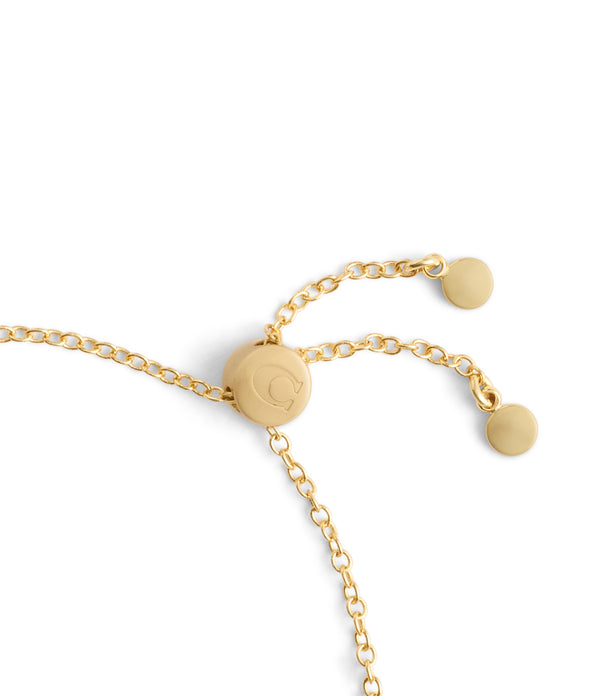 Signature Pavé C Slider Bracelet