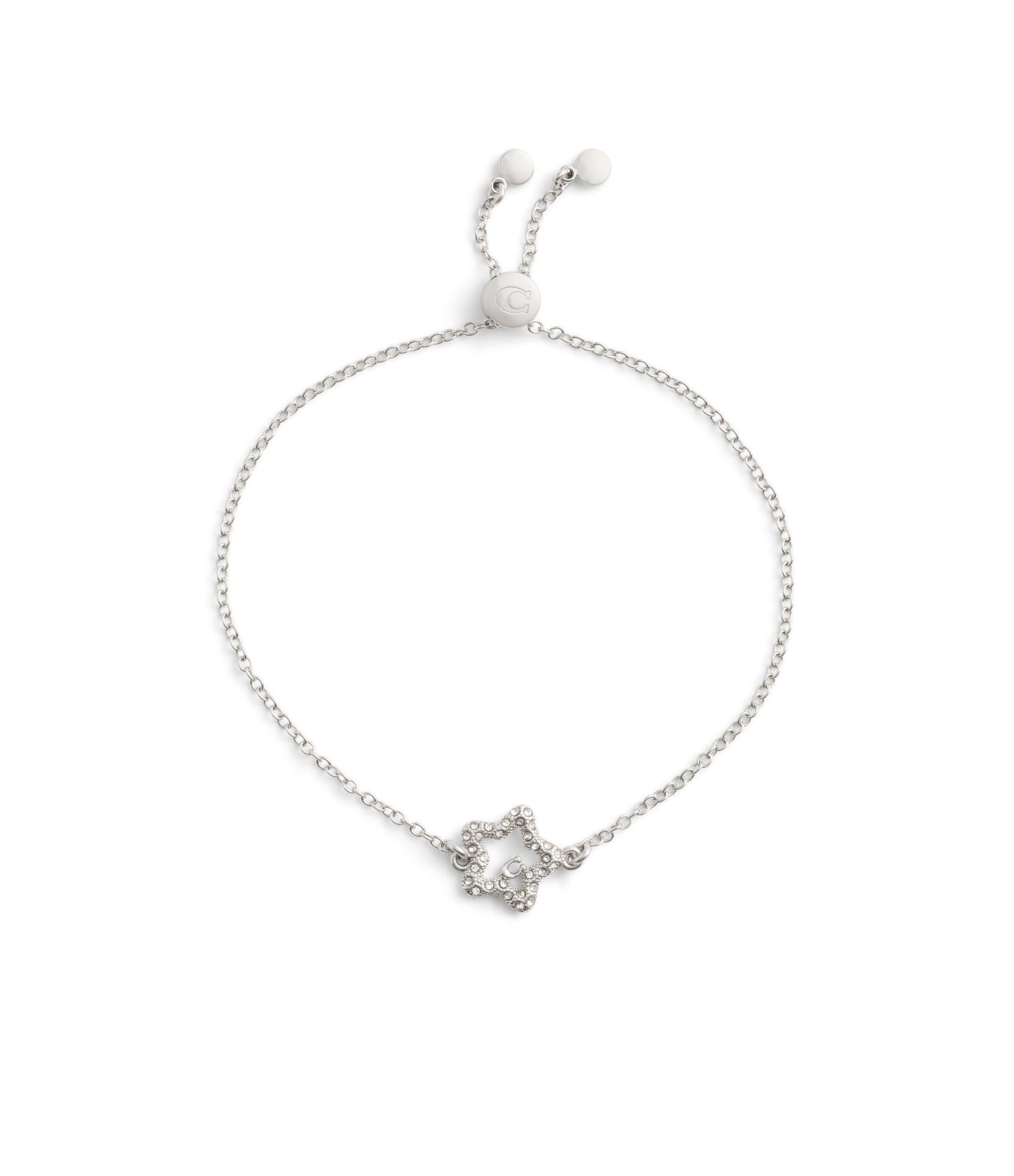 37493608RHO-Signature PavÃ© Star Slider Bracelet-Crystal