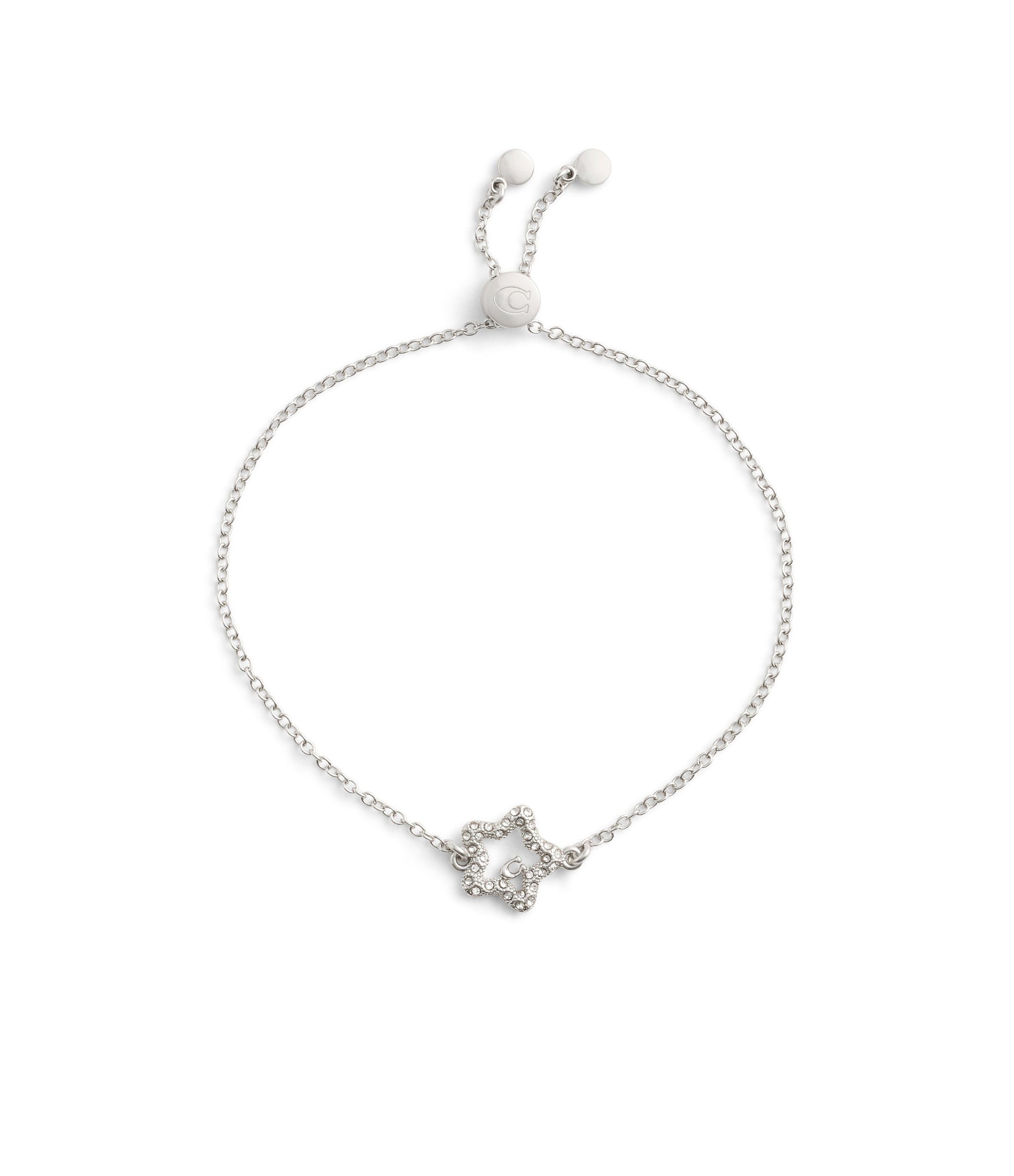 37493608RHO-Signature PavÃ© Star Slider Bracelet-Crystal