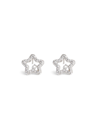 37493614RHO-Signature Pavé Star Stud Earrings-Crystal