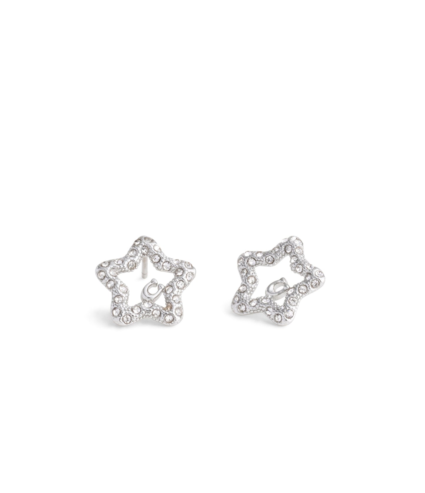 37493614RHO-Signature PavÃ© Star Stud Earrings-Crystal