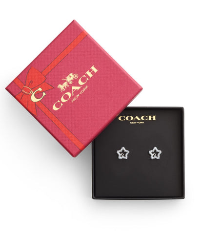 37493614RHO-Signature PavÃ© Star Stud Earrings-Light Blue