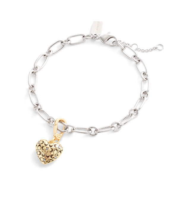Collectible Signature Quilted Heart Jewelry Charm