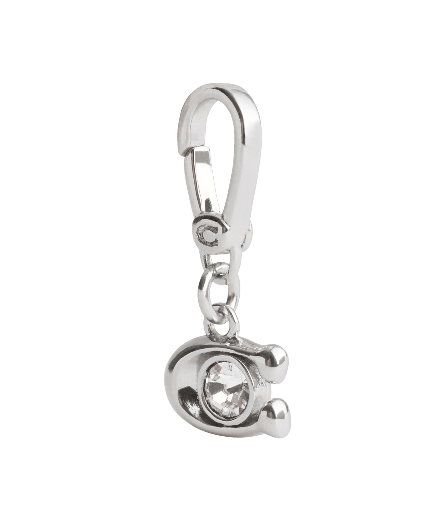37504071RHO-Collectible Signature C Stone Jewelry Charm-Crystal