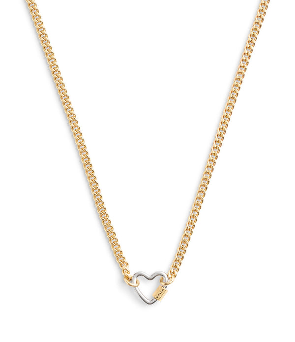 Signature Carabiner Heart Pendant Necklace