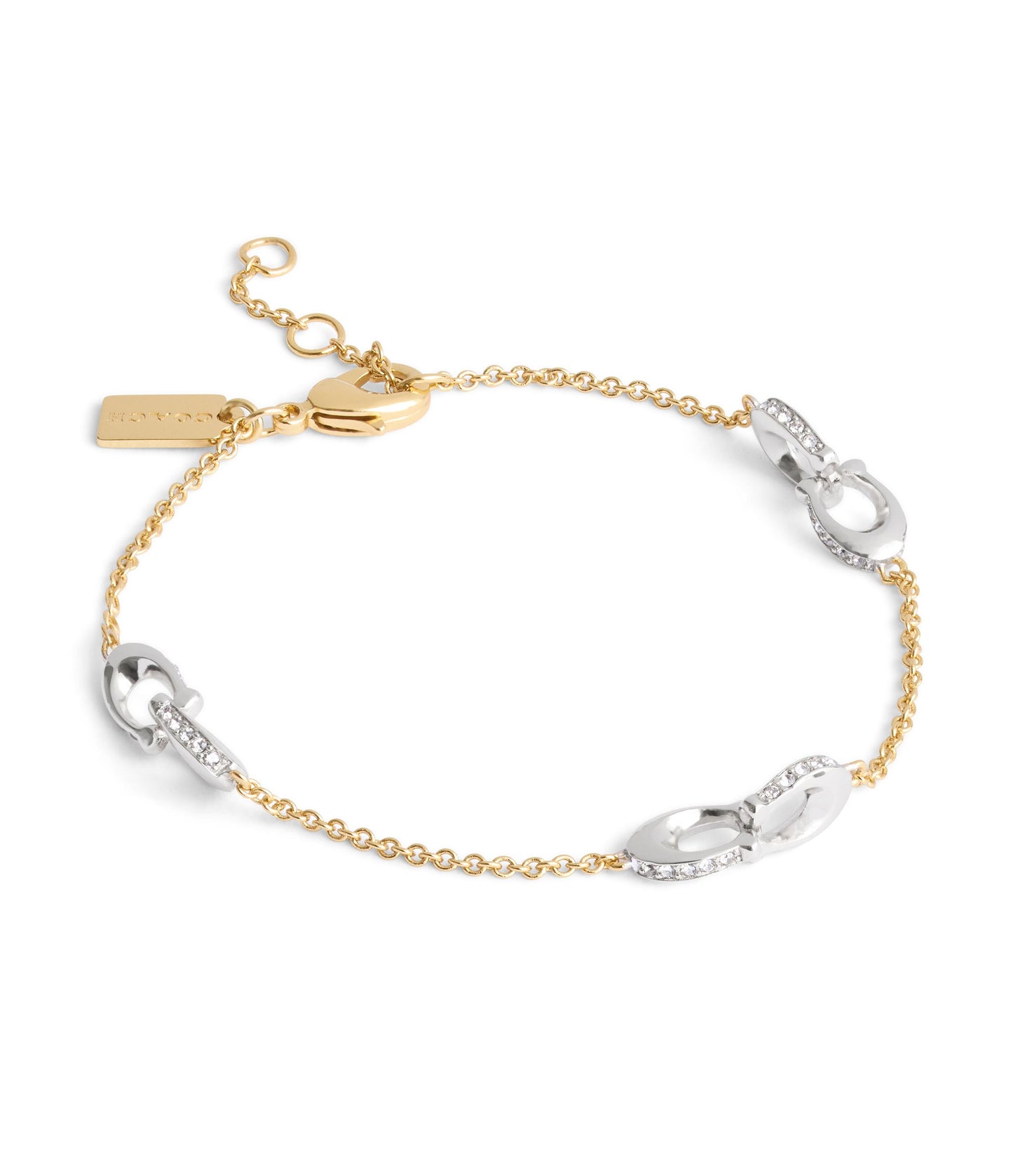 37506158TWO-Signature Pavé C Strand Bracelet-Twotone