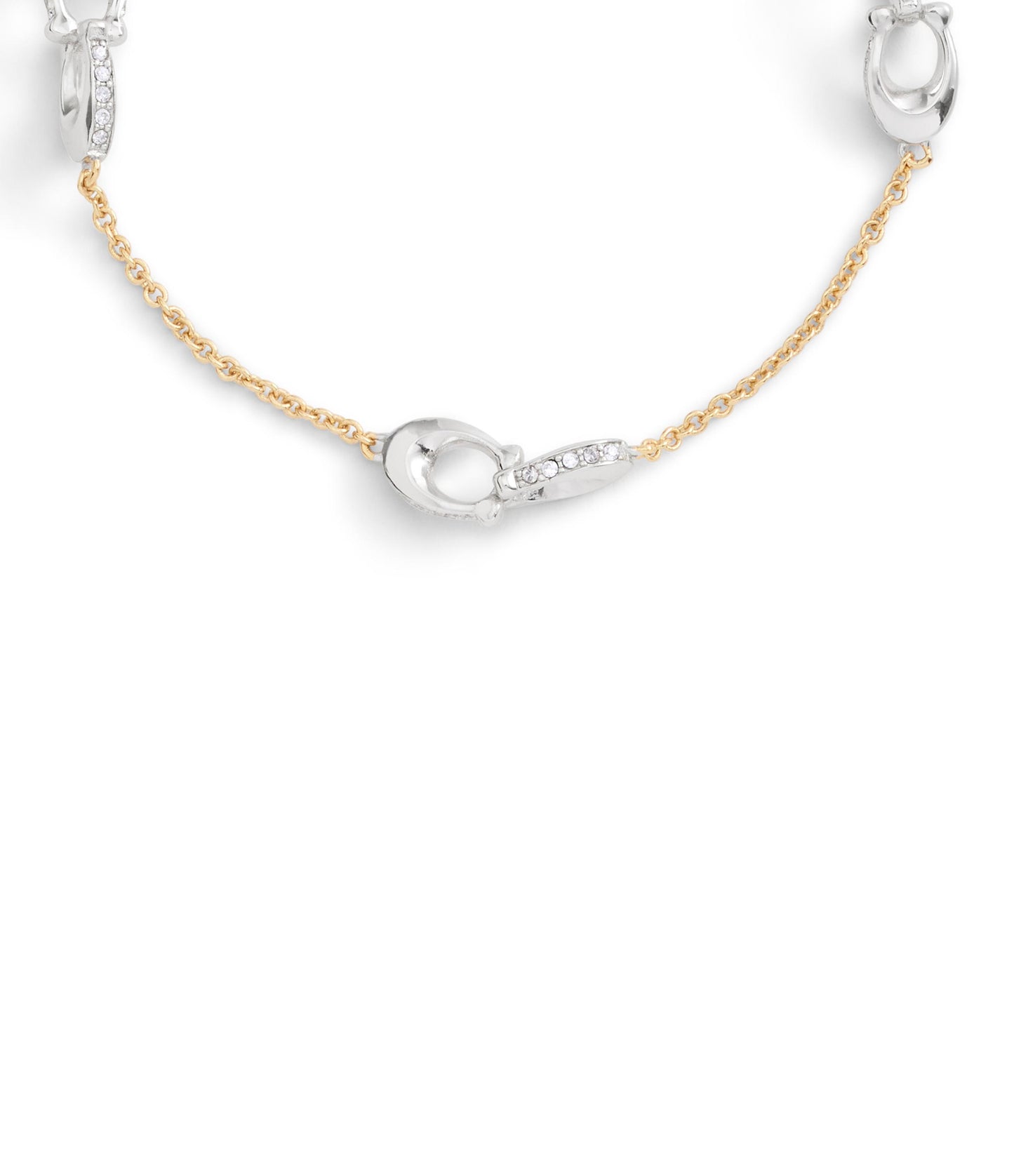 37506158TWO-Signature Pavé C Strand Bracelet-Twotone