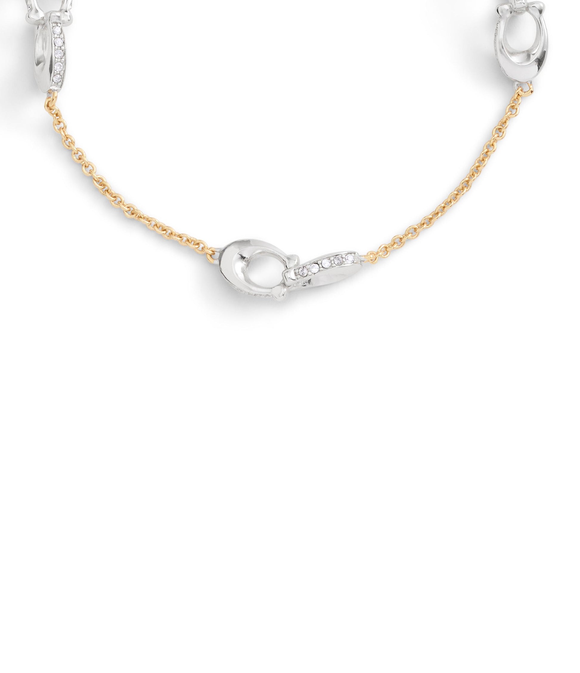 37506158TWO-Signature Pavé C Strand Bracelet-Twotone