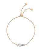 Signature Pavé C Slider Bracelet