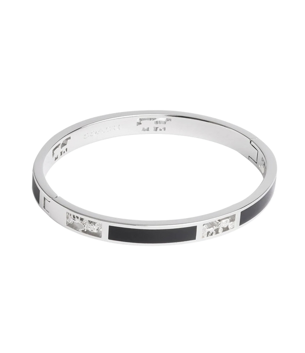 Signature Horse & Carriage Cut Out Bangle Bracelet