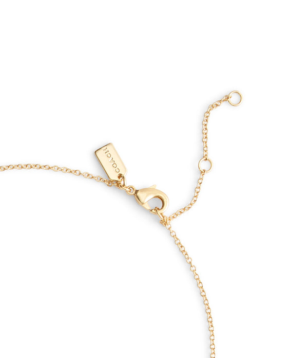 Halo Stone Heart Pendant Necklace