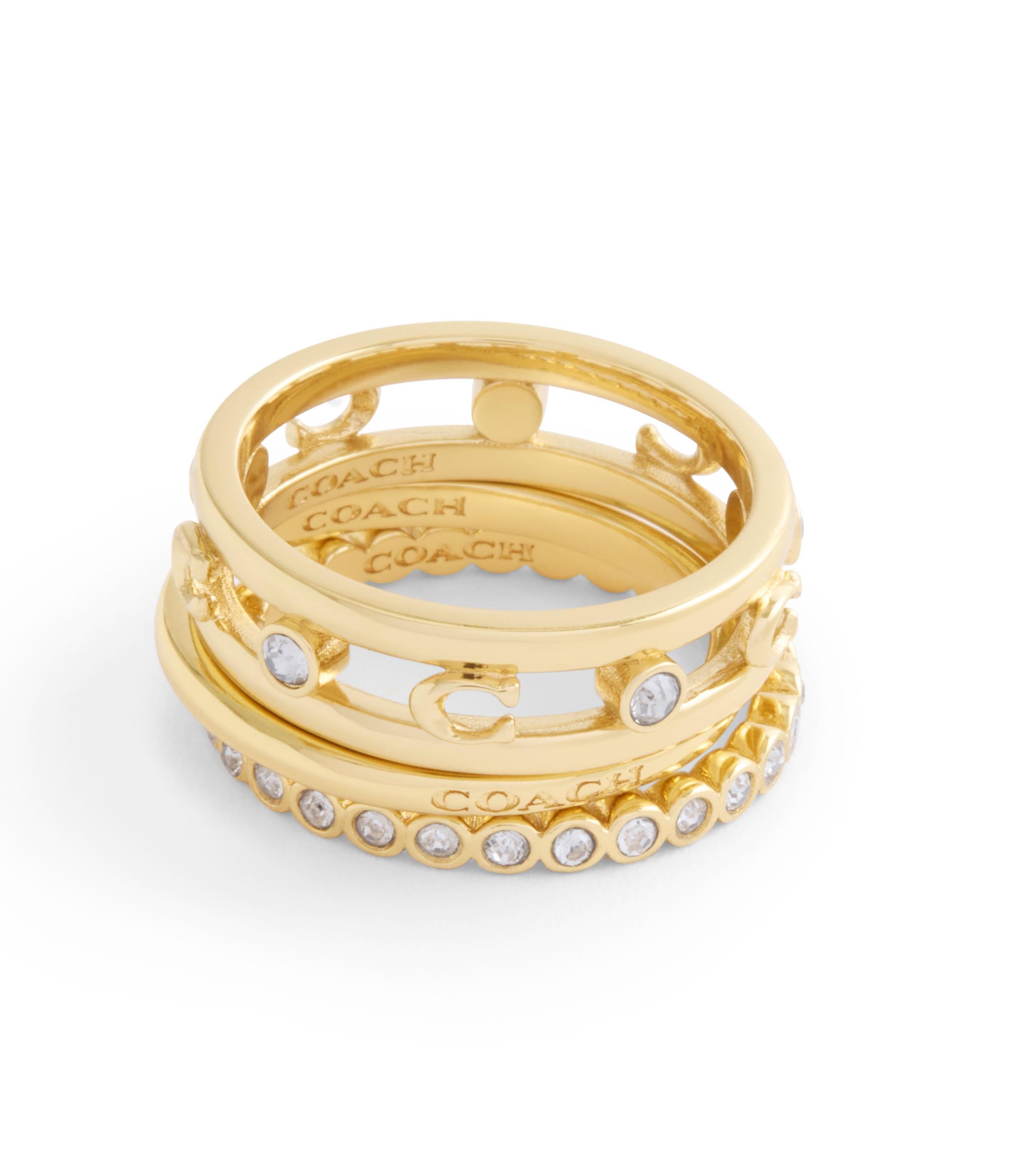 Signature C Open Ring Set