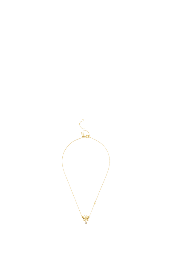 Butterfly Stone Pendant Necklace