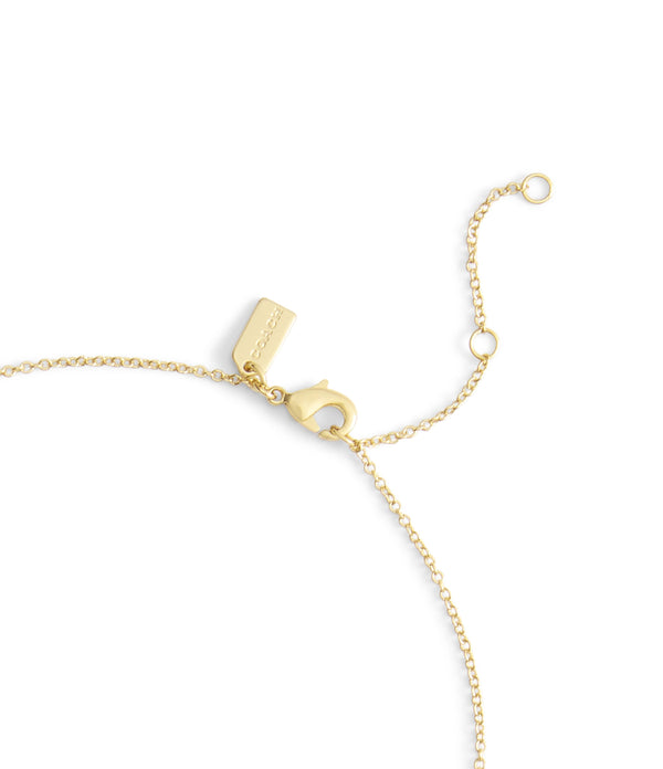 Necklace C Heart Short Pendant