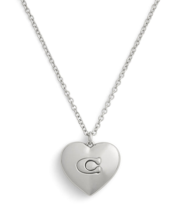 Necklace C Heart Short Pendant