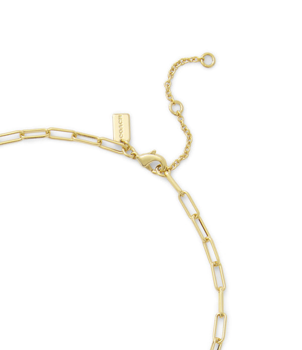 Necklace Cutout Hangtag Heart Short Pendant