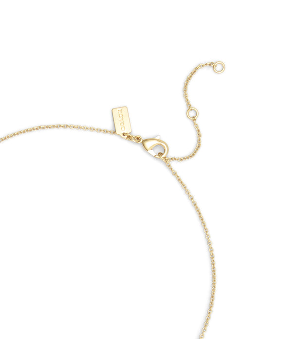 Necklace Mop Coin Short Pendant