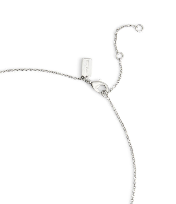 Necklace Mop Coin Short Pendant