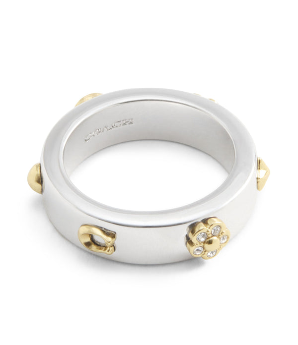 Ring Star Heart Tearose Band