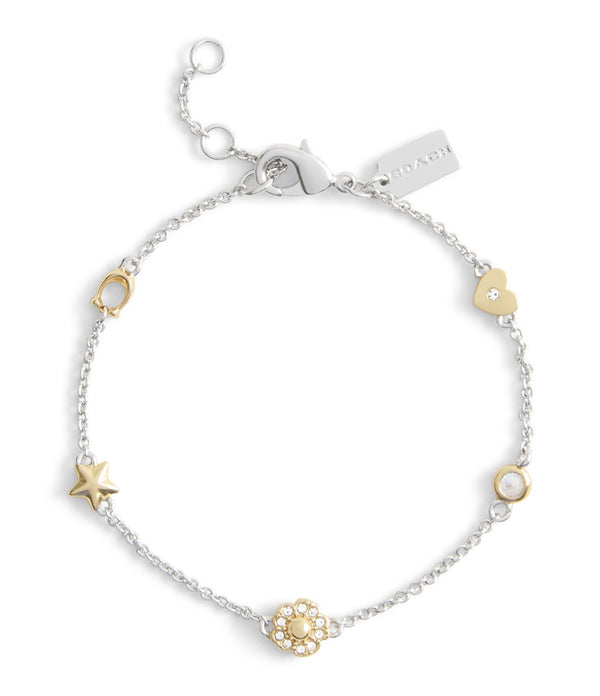 Bracelet Star Heart Tearose Flex