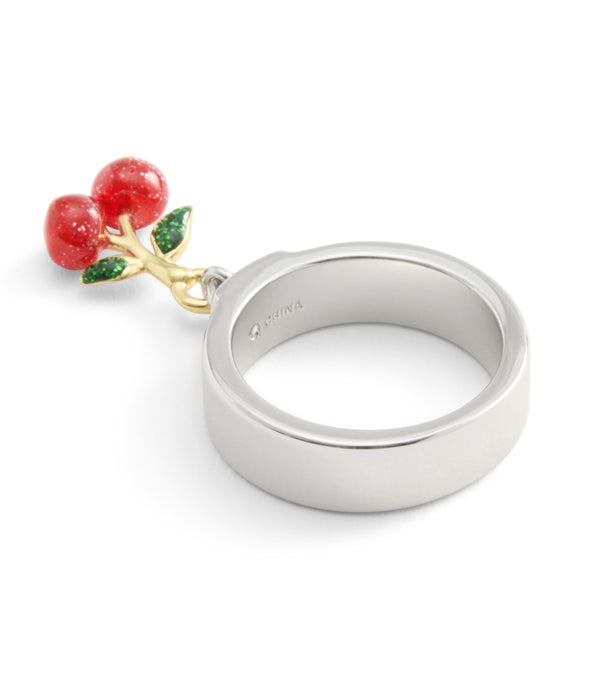 Ring Cherry Charm Band